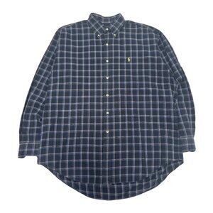 Vintage Polo Ralph Lauren Blake Plaid Button Up Shirt L